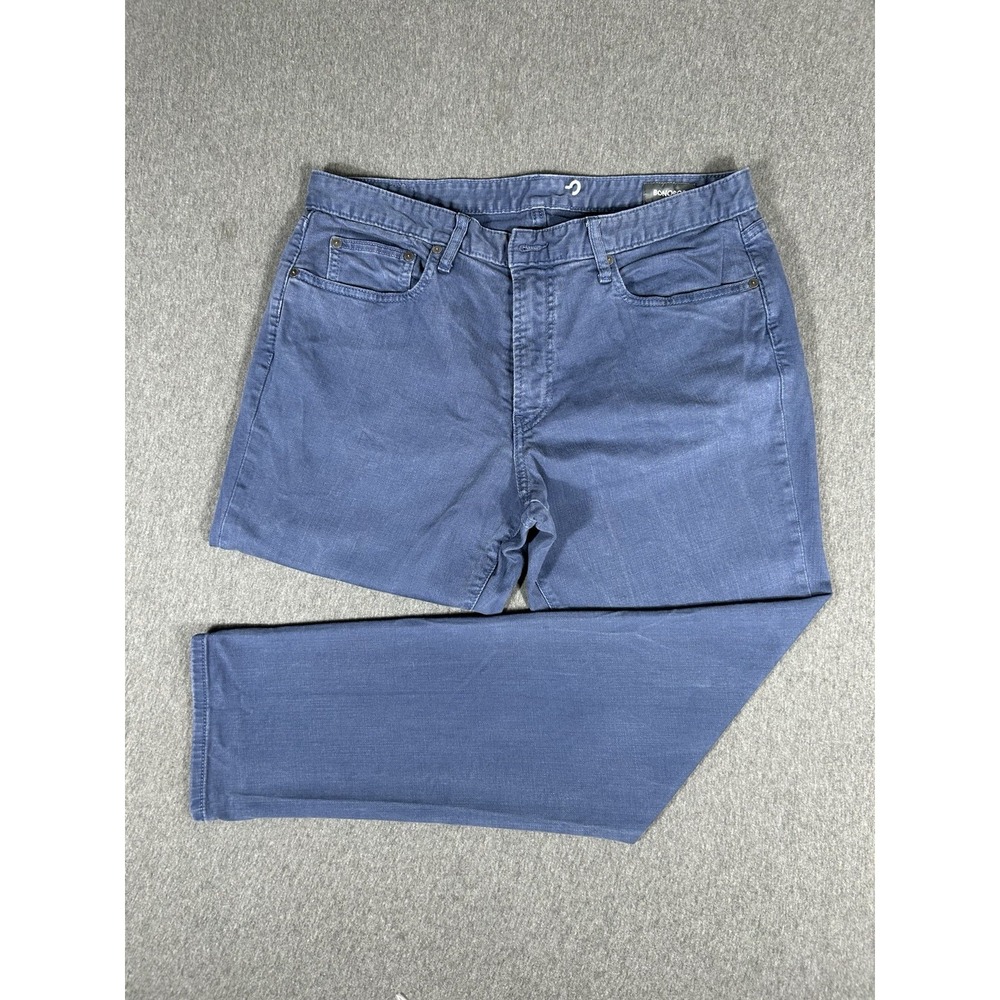 Bonobos Athletic Fit Navy Blue Stretch Denim Jeans Mens 35x32 5 Pocket
